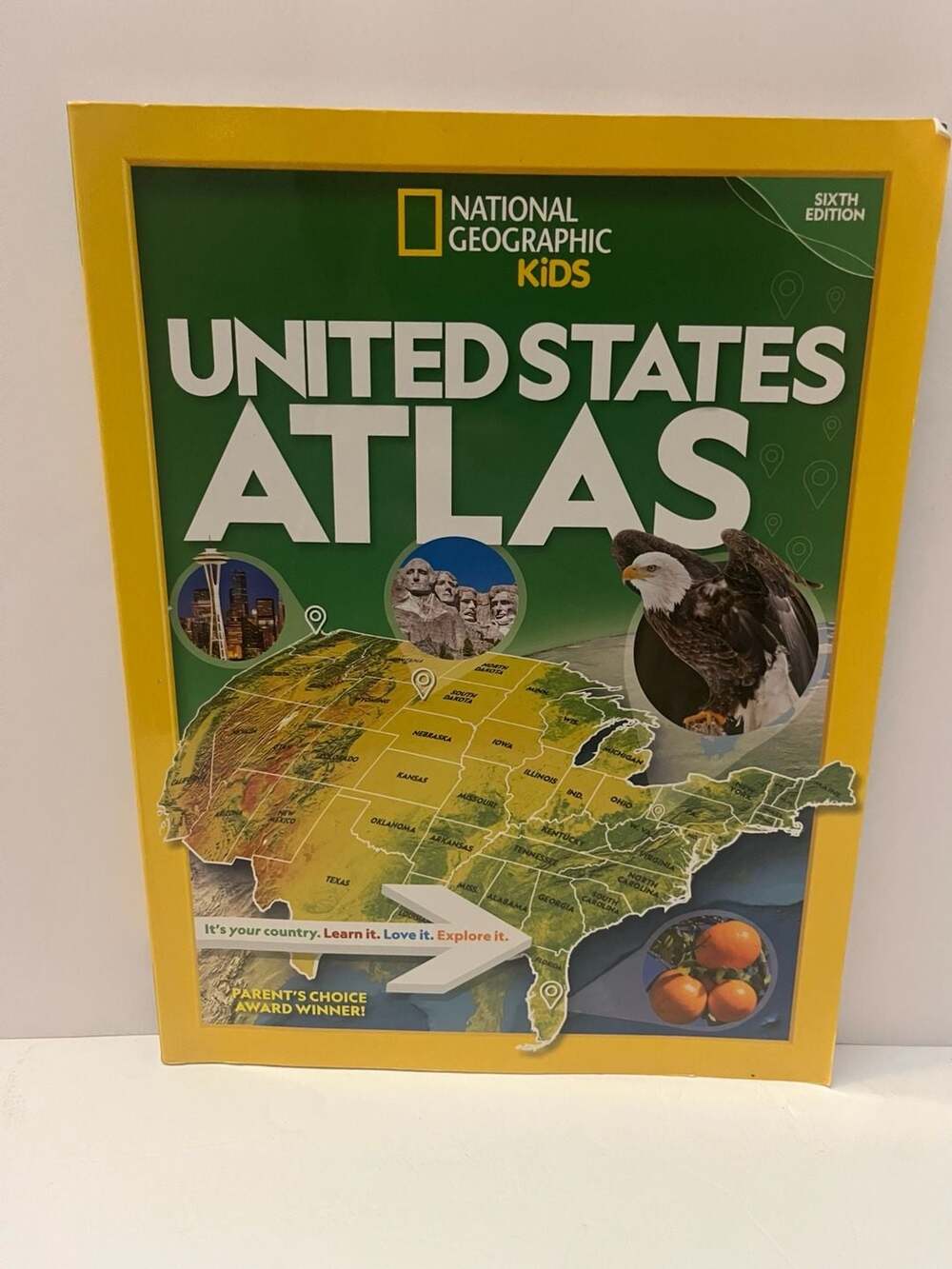 National Geographic Kids United States Atlas Sixth Edition softcover